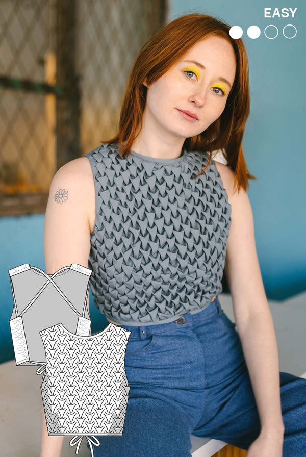 The Gigi Top - Paper Sewing Pattern - Juliana Martejevs