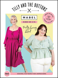Mabel Dress + Blouse Pattern - Tilly And The Buttons