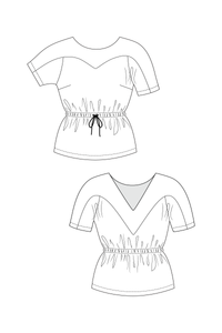 Valo Dress and Top - PDF Pattern - Named Clothing