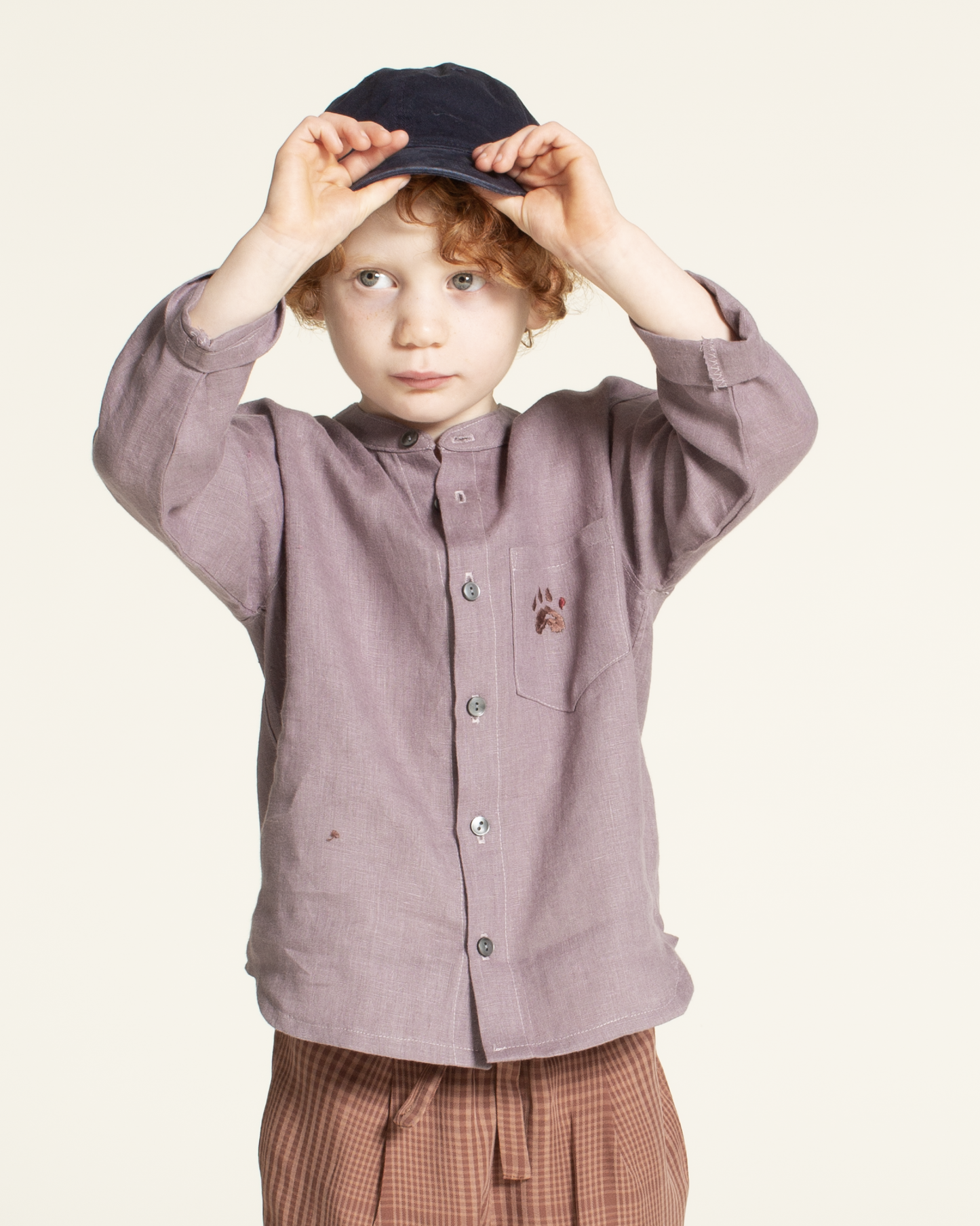 Mini Jensen Shirt Kids' Paper Pattern - Wardrobe by Me