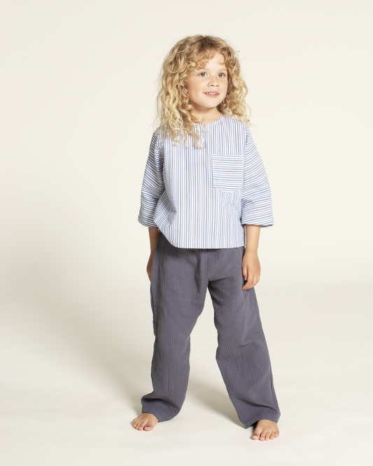 Una Shirt Kids' Paper Pattern - Wardrobe by Me