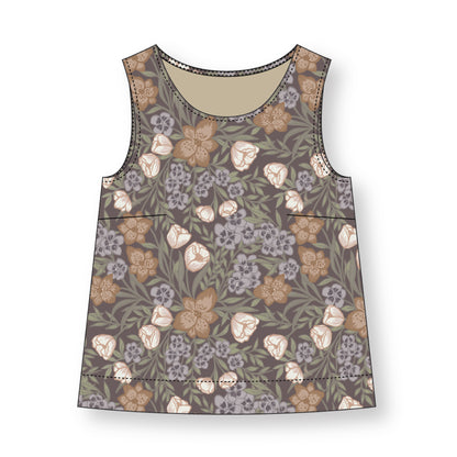 Hushed Rows - Lisee Ree Designs - Midwinter Memories - Cloud 9 Fabrics - Organic Cotton Poplin