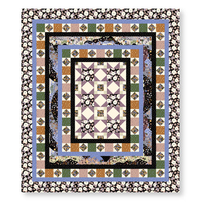 Evening Bloom - Ivory - Firefly Moon - Leah Duncan - Cloud 9 Fabrics - Poplin