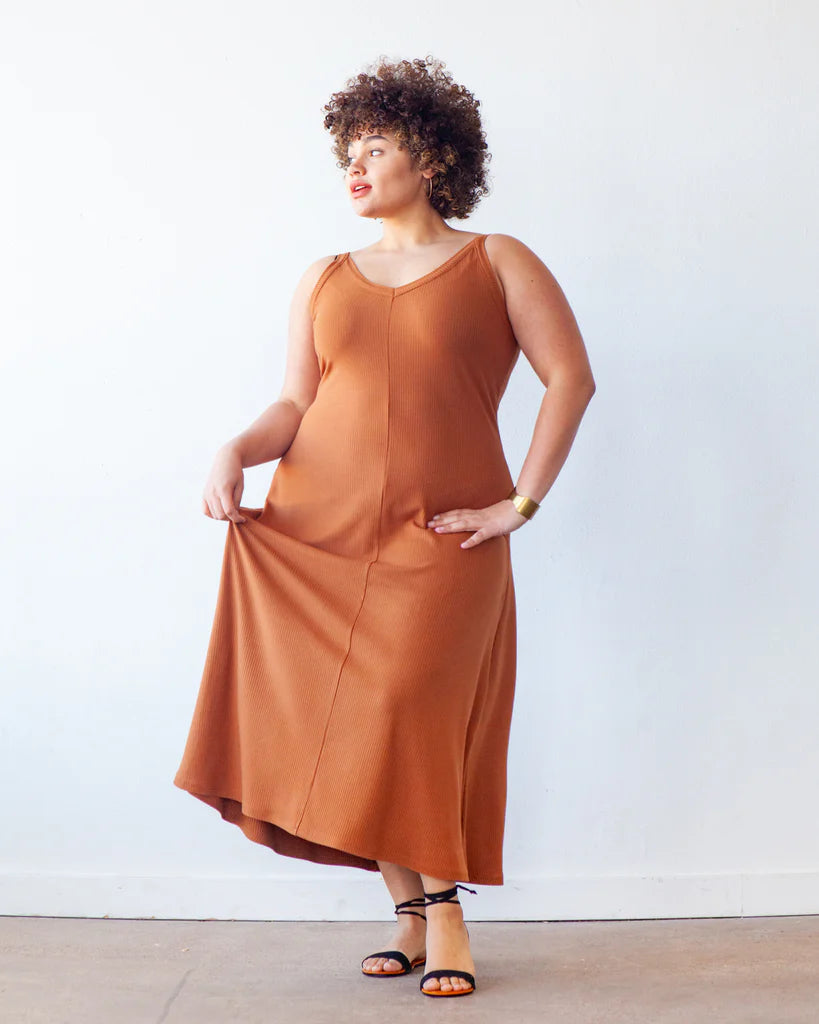 Zoey Tank & Dress Sewing Pattern - True Bias