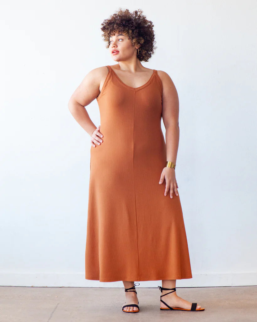 Zoey Tank & Dress Sewing Pattern - True Bias