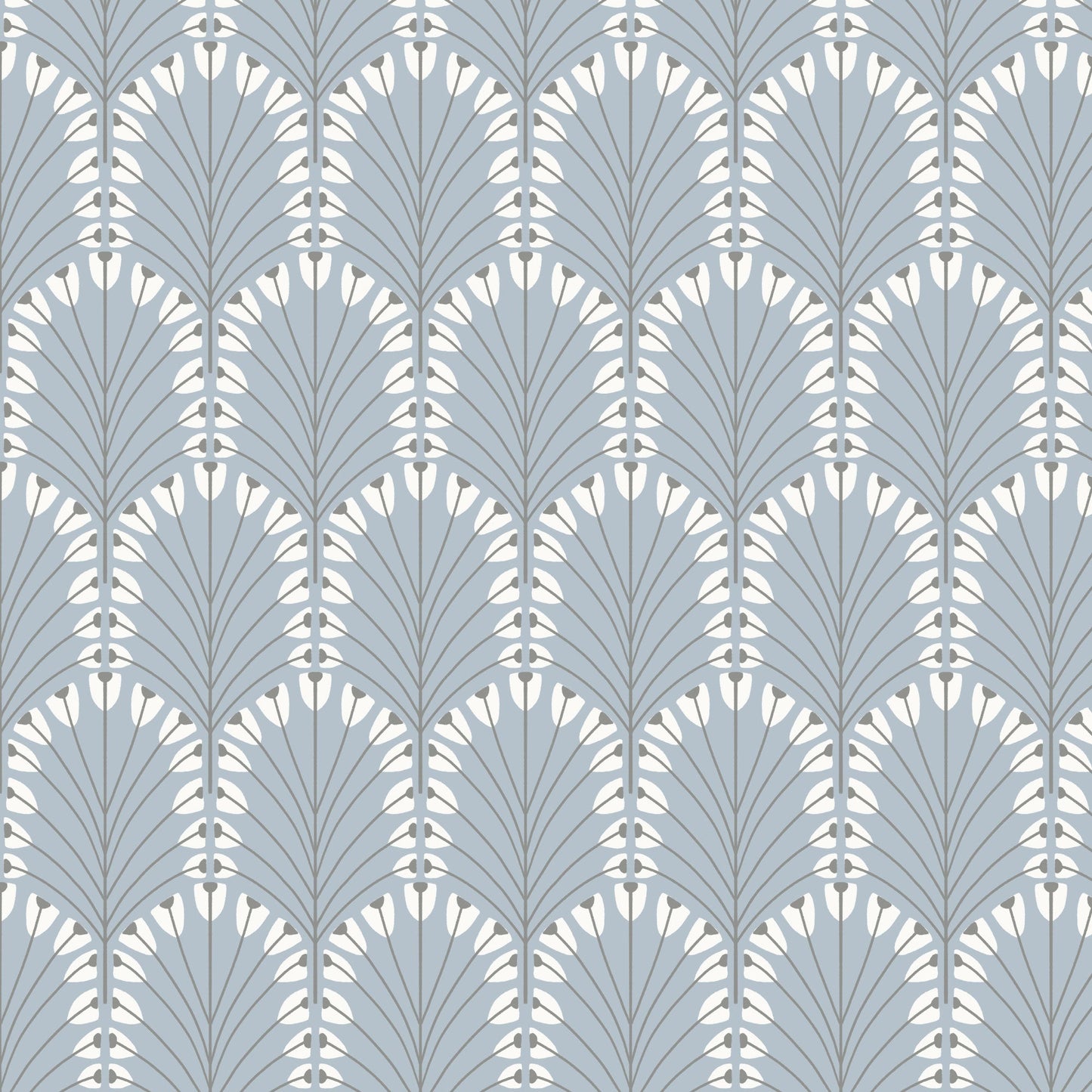 Adair - Blue - Coastal Calm - Amy MacCready - Cloud 9 Fabrics - Poplin - Simplifi Fabric