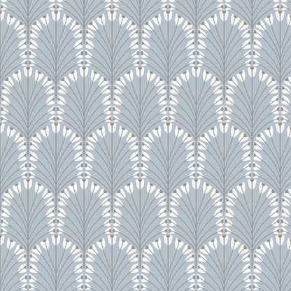 Adair - Blue - Coastal Calm - Amy MacCready - Cloud 9 Fabrics - Poplin - Simplifi Fabric