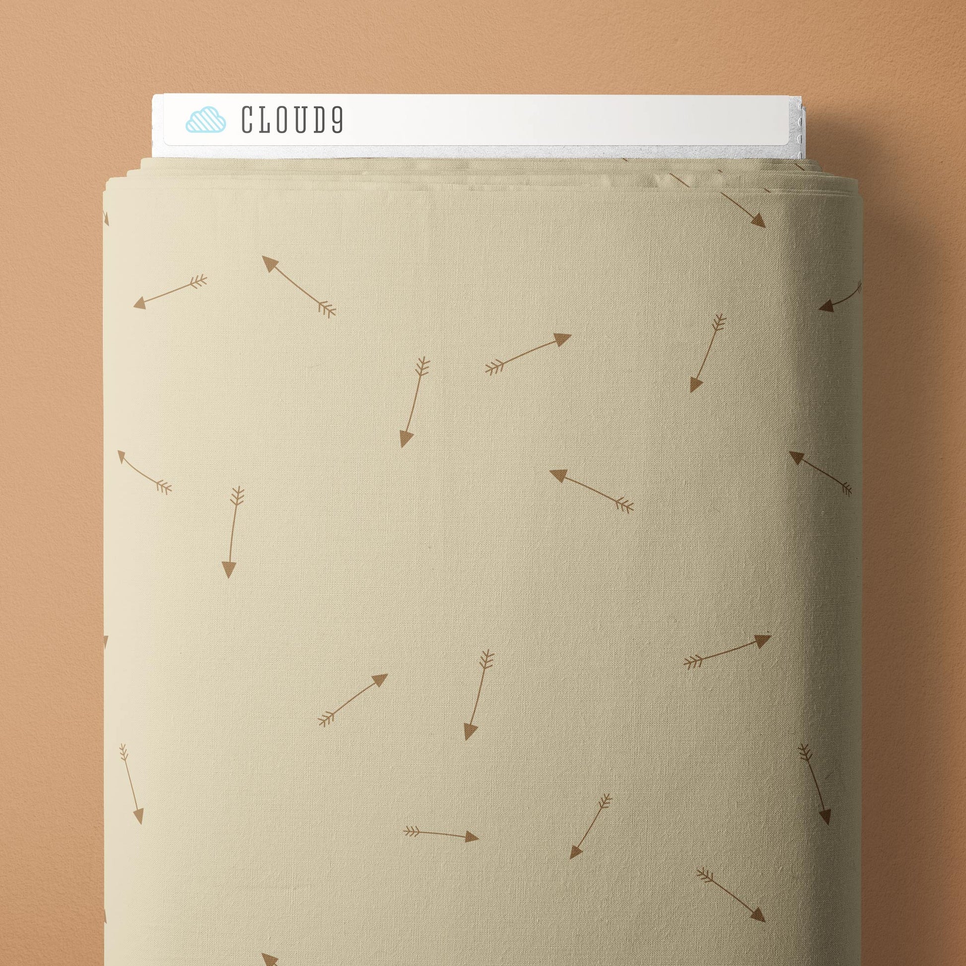 Aim High - Beige - Backwoods and Boots - Softly Studio - Cloud 9 Fabrics - Poplin - Simplifi Fabric