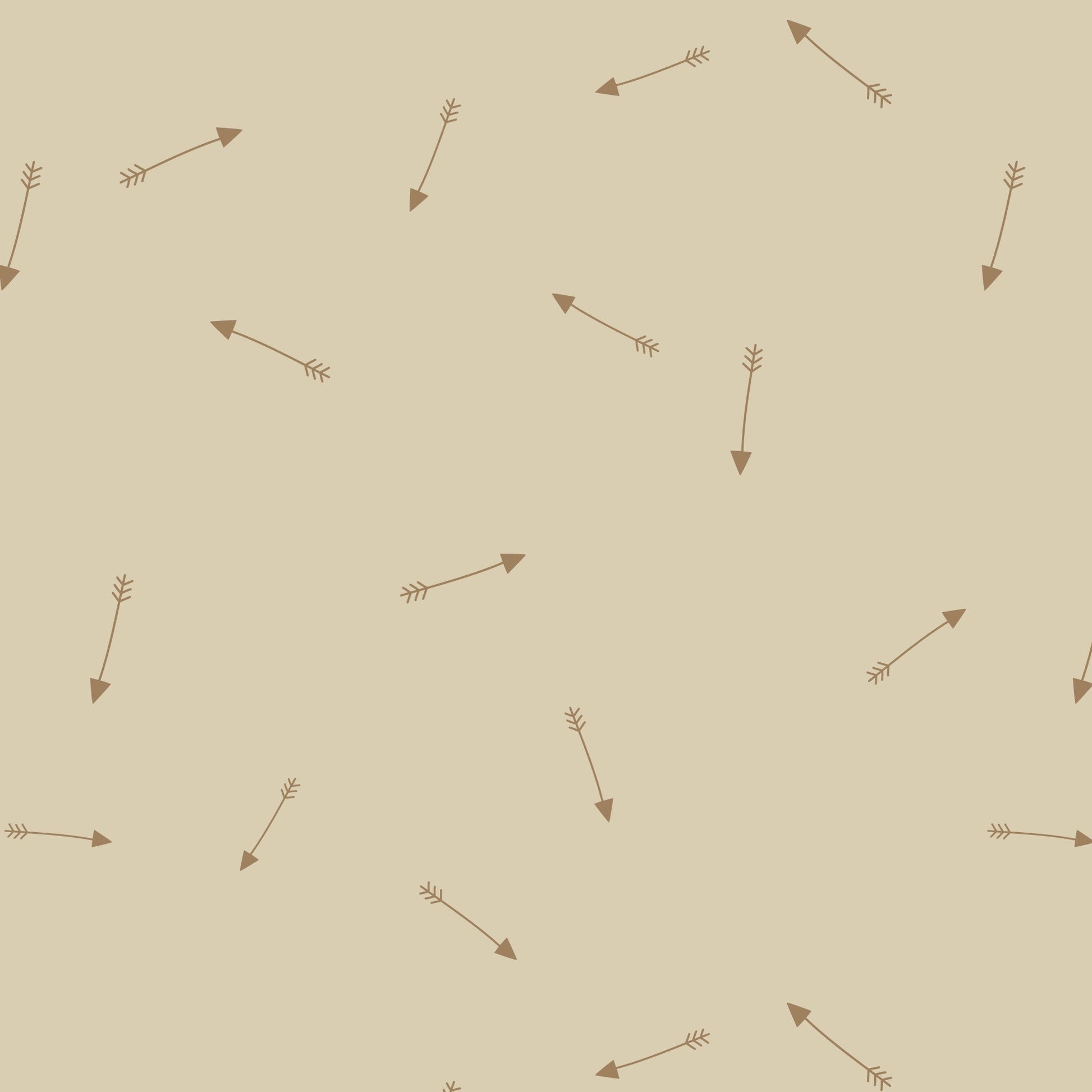 Aim High - Beige - Backwoods and Boots - Softly Studio - Cloud 9 Fabrics - Poplin - Simplifi Fabric