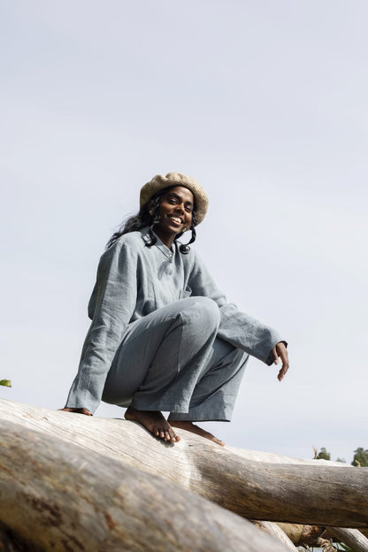 ALEXIS Jumpsuit by Kaisa Rissanen PDF Sewing Pattern - TAUKO - Simplifi Fabric