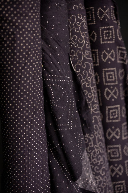 Apollo Ajrakh Indian Block Print Organic Cotton - Merchant & Mills - Simplifi Fabric