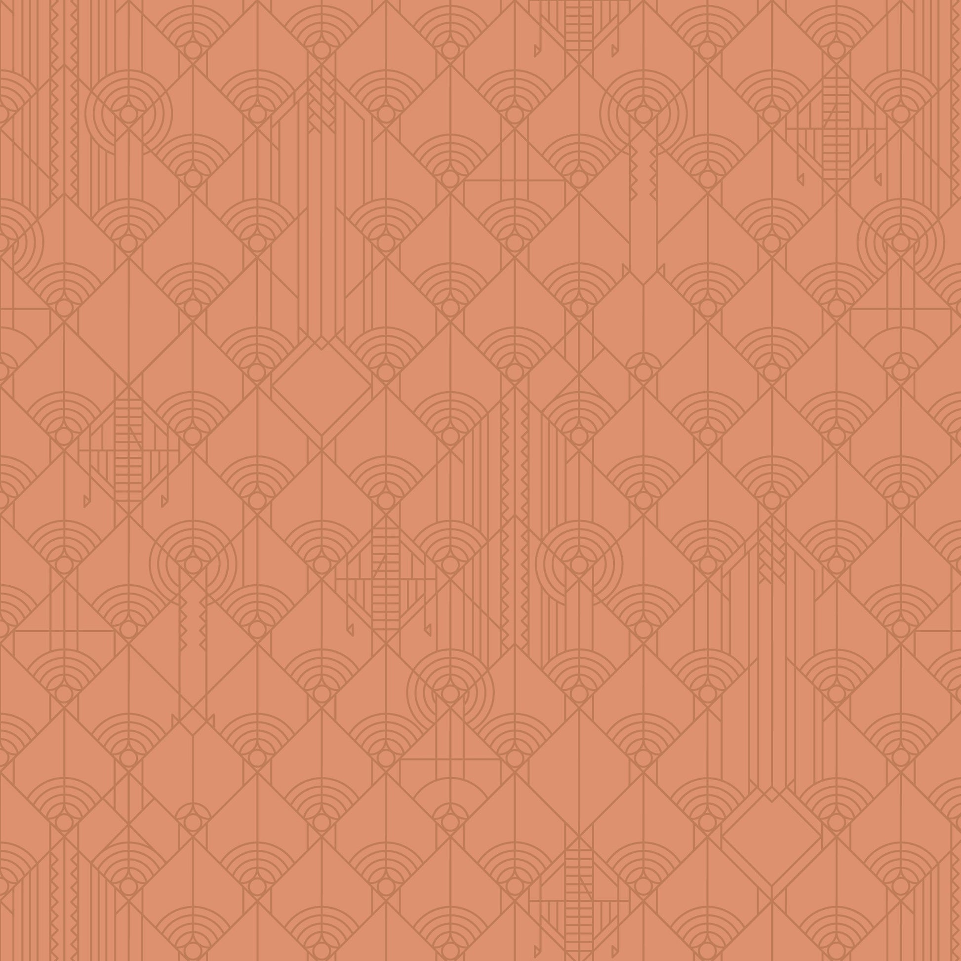 April Showers - Sun Tan - FLW Tone On Tone - Frank Llyod Wright - Cloud 9 Fabrics - Poplin - Simplifi Fabric