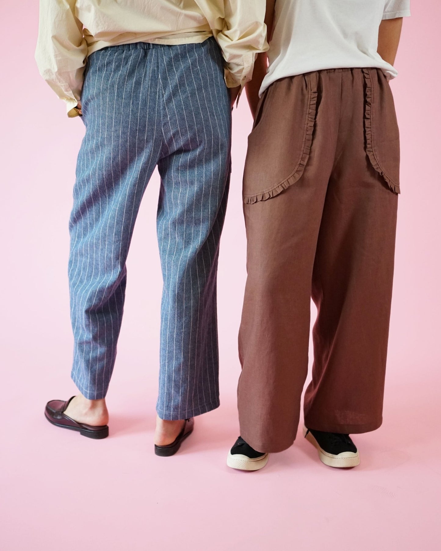 Apron Pocket Pants PDF Pattern - Matchy Matchy Sewing Club - Simplifi Fabric