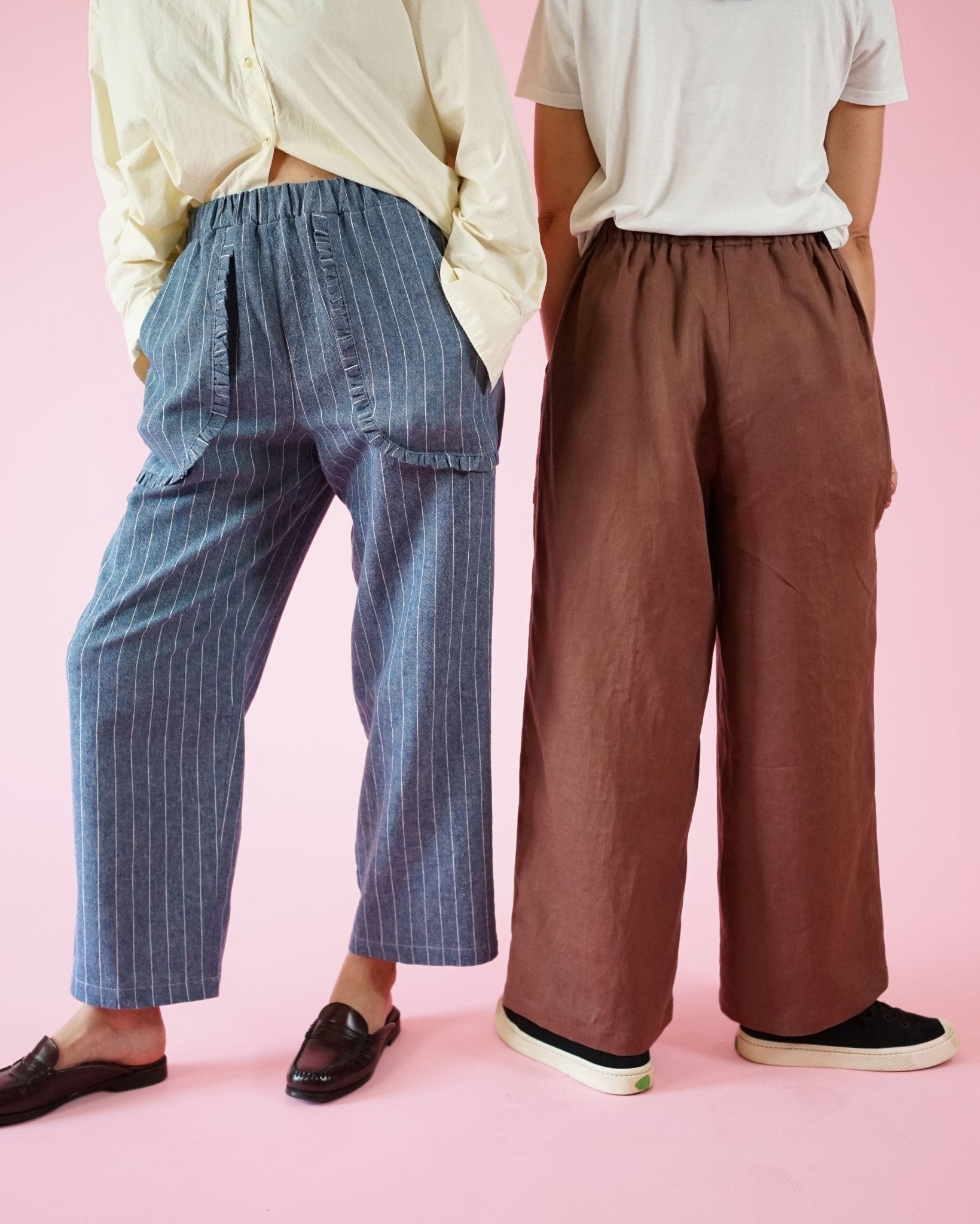 Apron Pocket Pants PDF Pattern - Matchy Matchy Sewing Club - Simplifi Fabric