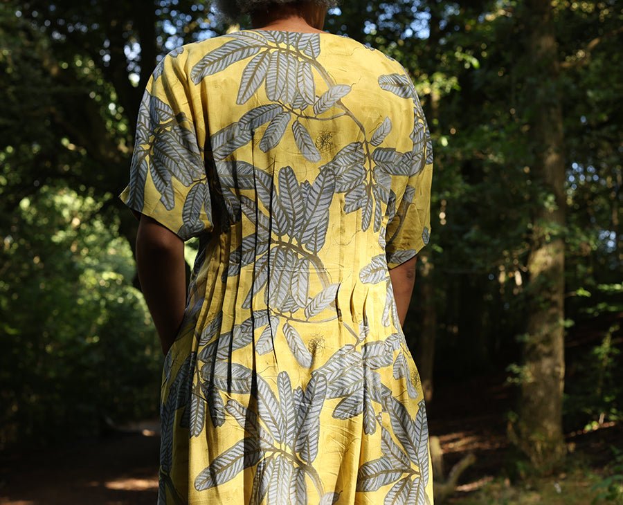 Arya Pleat Dress - Paper Sewing Pattern - Sew Different - Simplifi Fabric