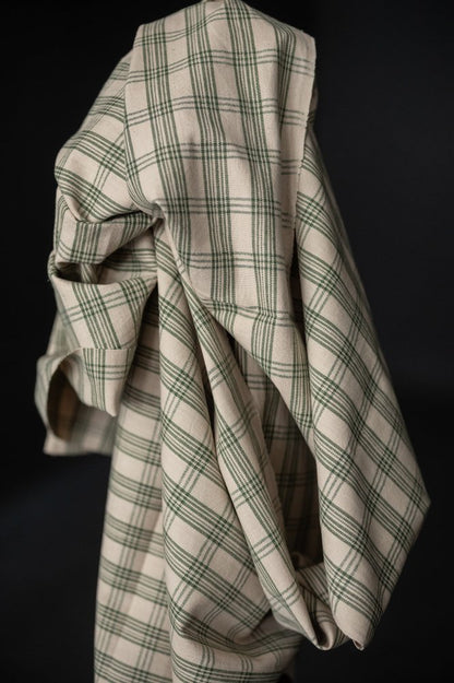 Atlas Check Handwoven Indian Cotton - Merchant & Mills - Simplifi Fabric