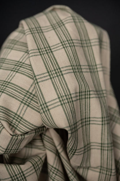 Atlas Check Handwoven Indian Cotton - Merchant & Mills - Simplifi Fabric
