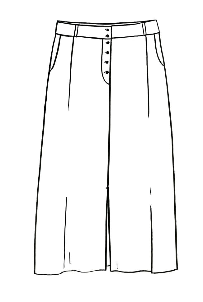 AURELIA Blouse, Dress + Skirt by Mila Moisio PDF Sewing Pattern - TAUKO - Simplifi Fabric