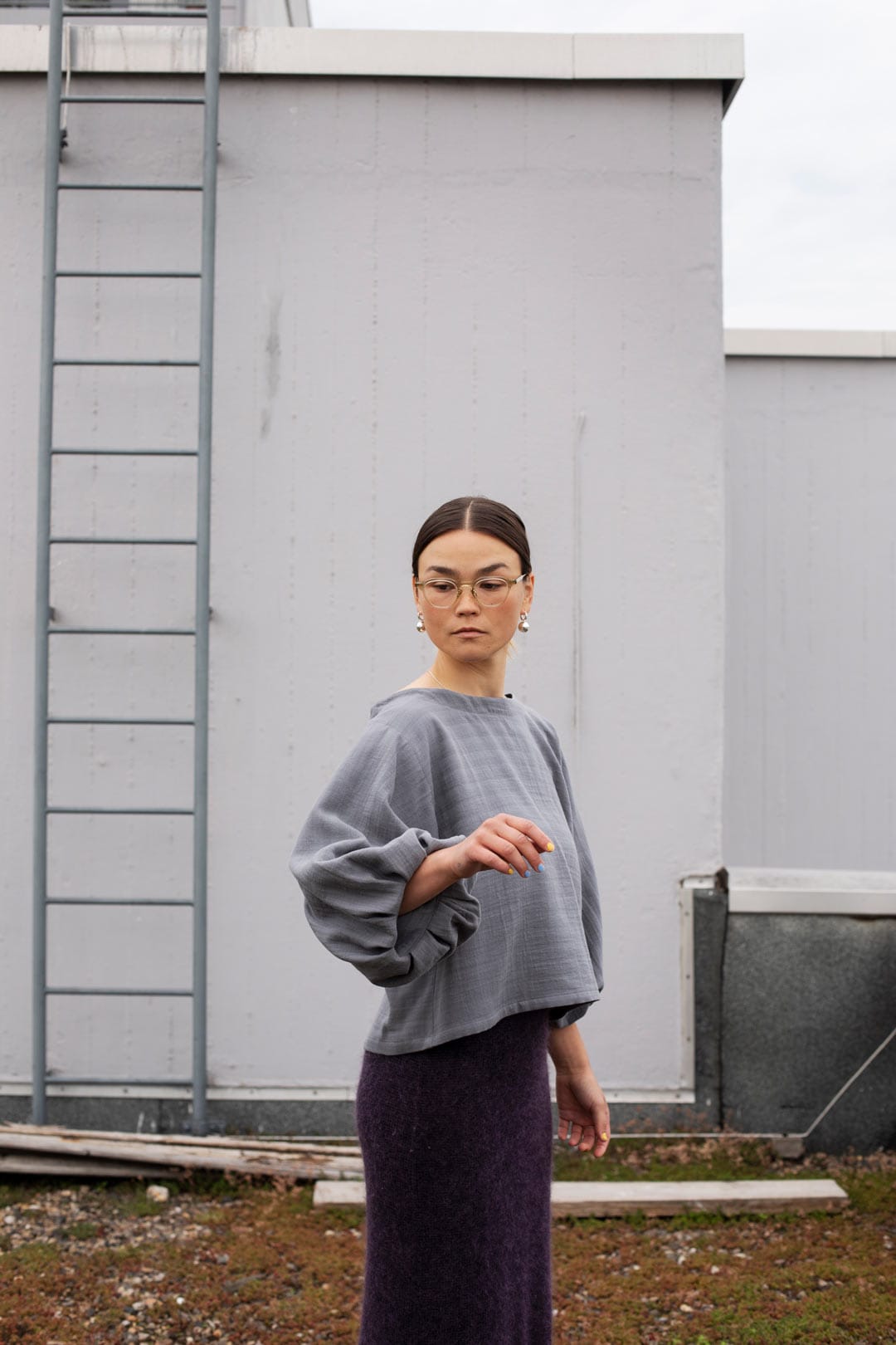 AURELIA Blouse, Dress + Skirt by Mila Moisio PDF Sewing Pattern - TAUKO - Simplifi Fabric