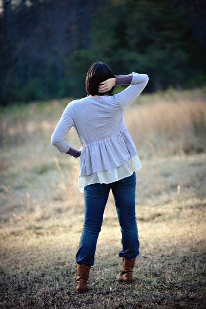 Aurelia Cardigan Paper Pattern - Sew Liberated - Simplifi Fabric