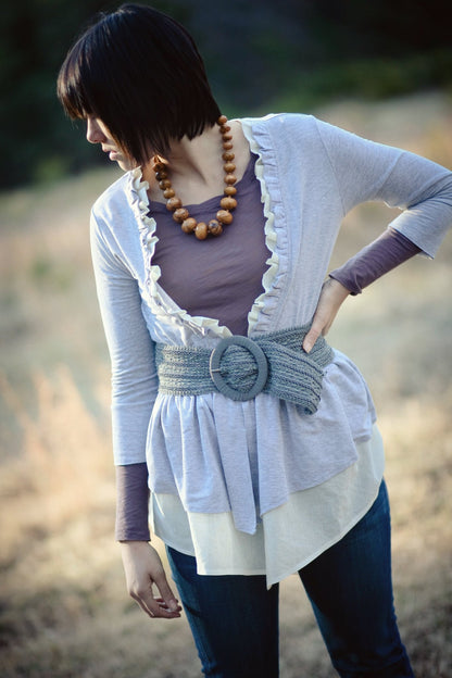 Aurelia Cardigan Paper Pattern - Sew Liberated - Simplifi Fabric