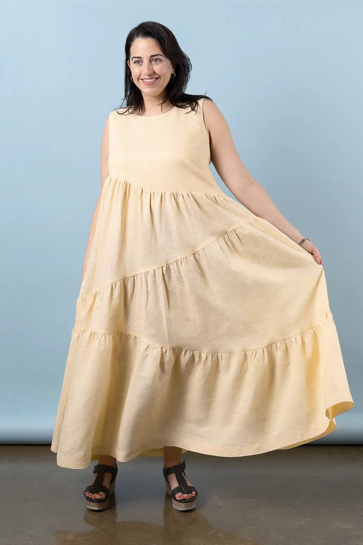 Azure Dress, Skirt & Top Pattern - Closet Core Patterns - Simplifi Fabric