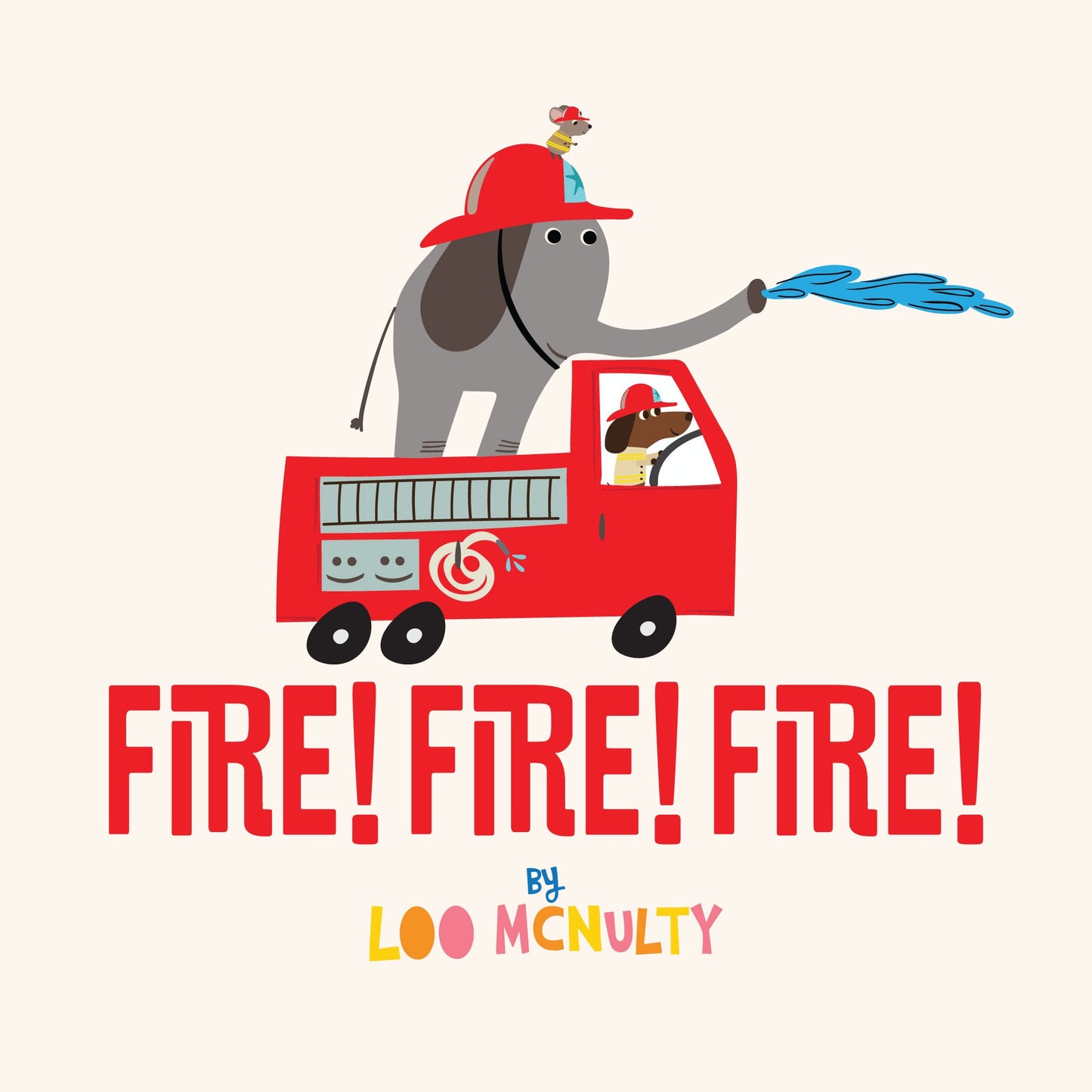 Badge Of Honor - Fire! Fire! Fire! - Loo McNulty - Cloud 9 Fabrics - Poplin - Simplifi Fabric