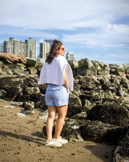 Bamberton Shorts Womens PDF Sewing Pattern - Thread Theory - Simplifi Fabric