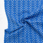Basketweave - Bright Blue - Fine & Dandy - Fableism Supply Co. - Simplifi Fabric