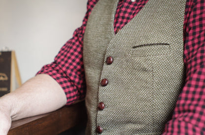 Belvedere Waistcoat Mens PDF Sewing Pattern - Thread Theory - Simplifi Fabric