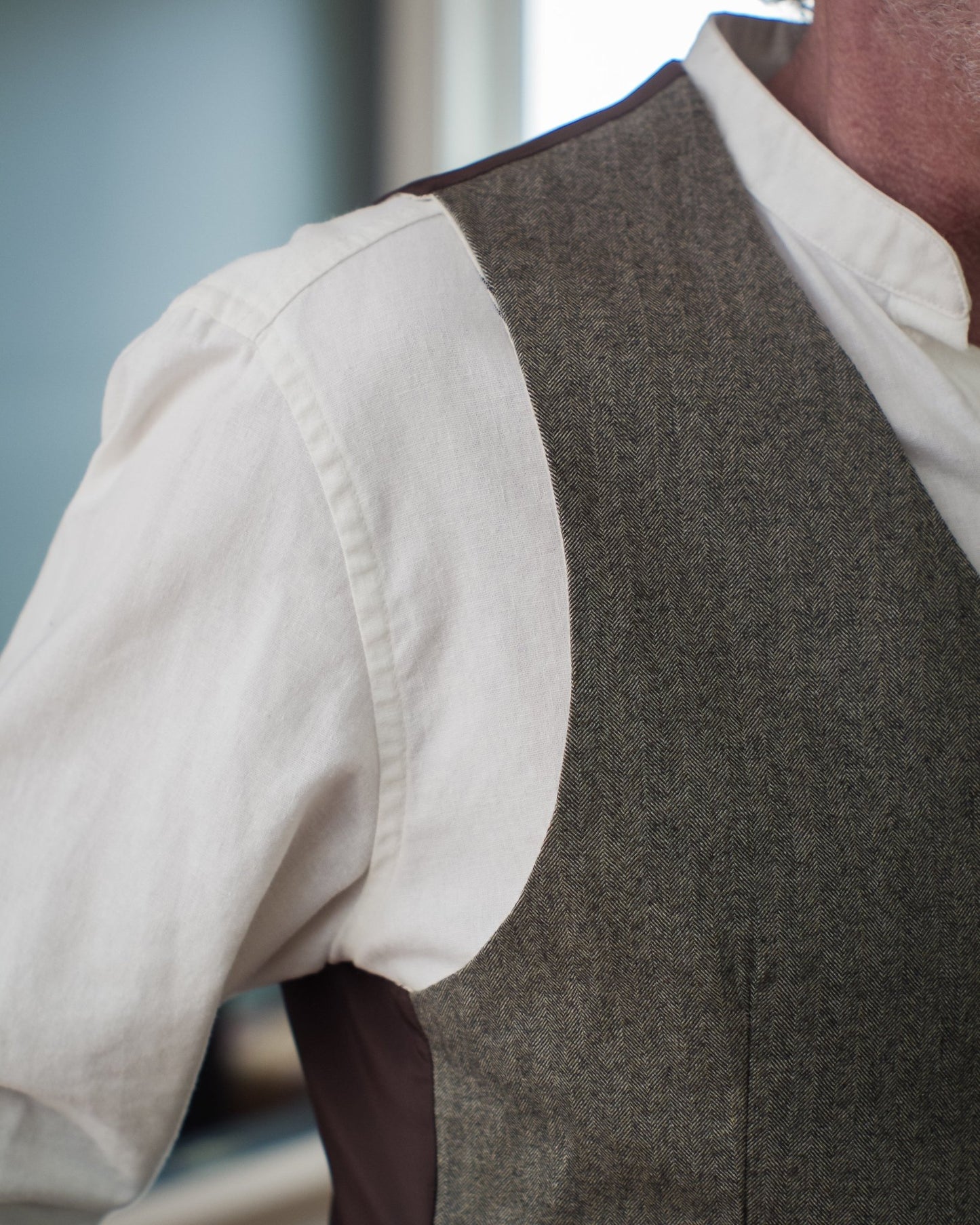 Belvedere Waistcoat Mens PDF Sewing Pattern - Thread Theory - Simplifi Fabric