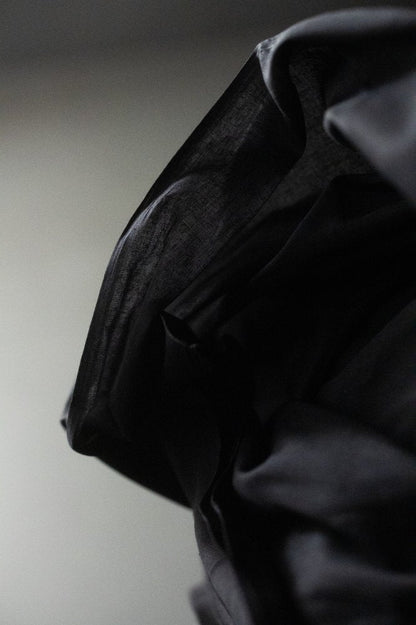 Black Cotton Muslin - Merchant & Mills - Simplifi Fabric