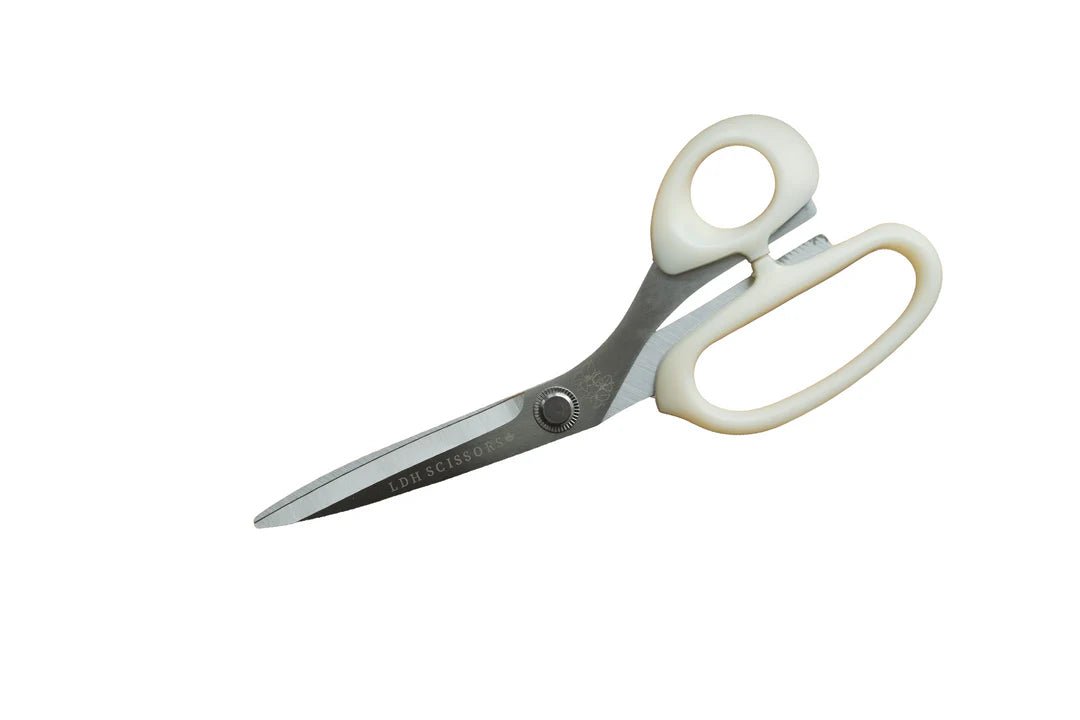 Bloom Series Lightweight Fabric Scissors - White - 8", 9", 10" - LDH Scissors - Simplifi Fabric