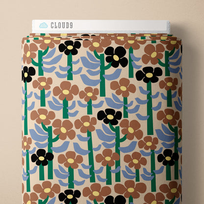 Bloom Sprout - Sun Seed Moon - Leah Duncan - Cloud 9 Fabrics - Batiste - Simplifi Fabric