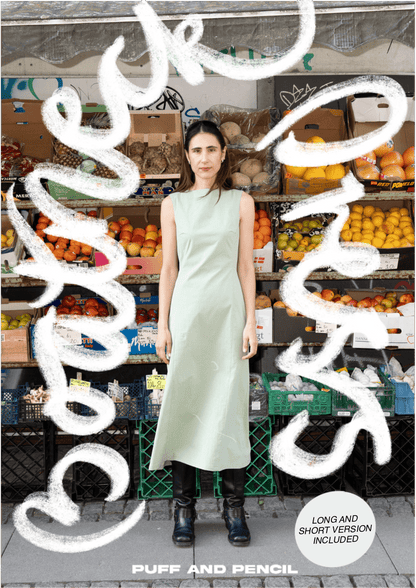 Boatneck Dress - Paper Sewing Pattern - Puff And Pencil - Simplifi Fabric