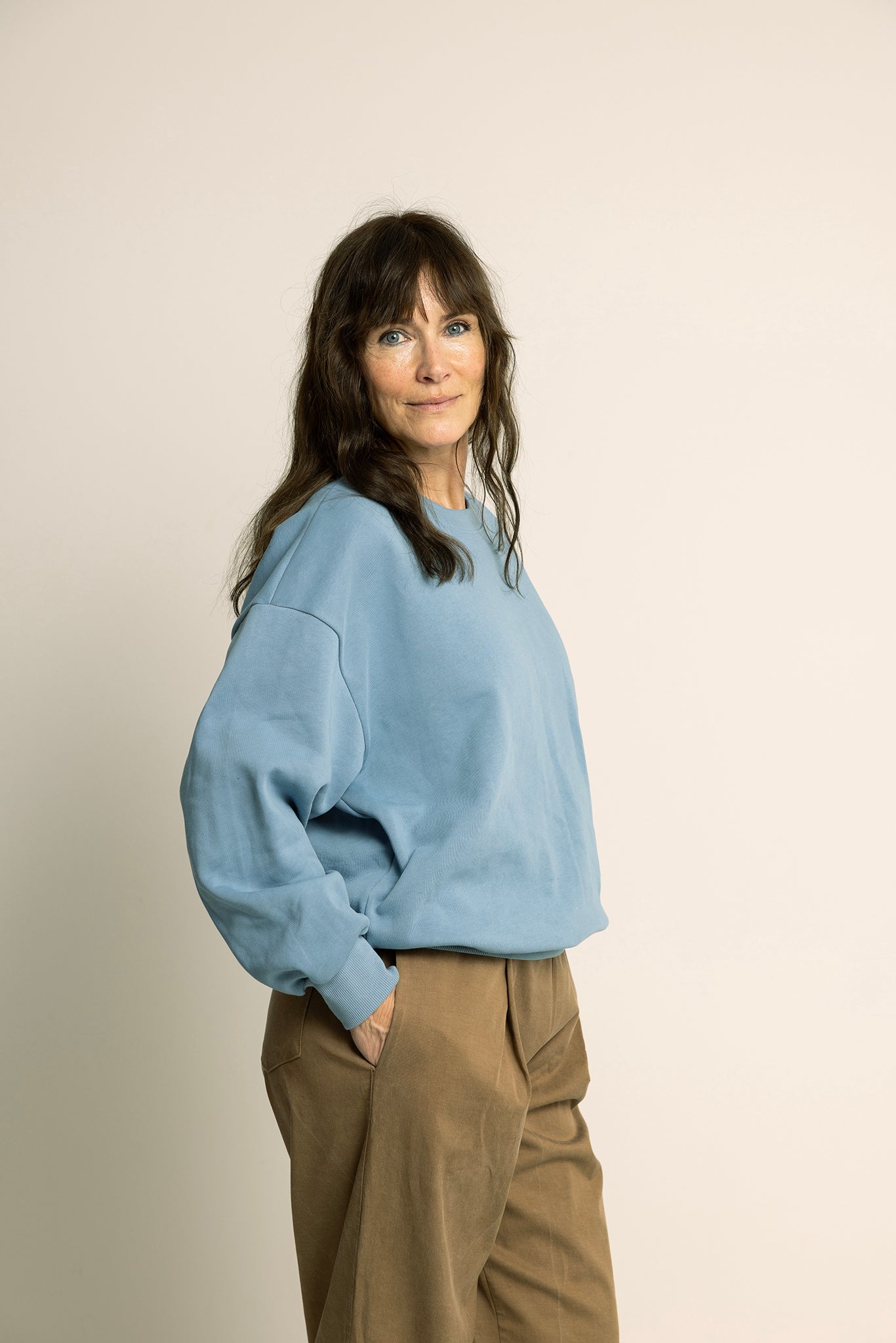 Boyfriend Sweater Paper Pattern - Wardrobe by Me - Simplifi Fabric