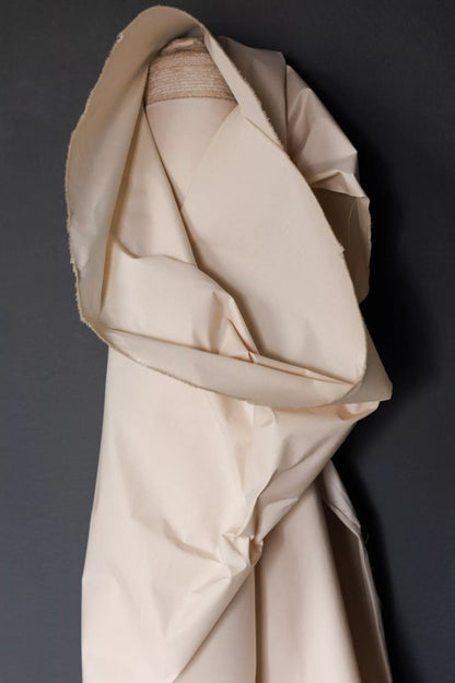 British Organic Cotton Dry Oilskin 7.2oz - Ecru - Merchant & Mills - Simplifi Fabric