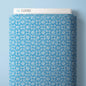 Cafe Weave - Blue - Nice Nice - Emily Taylor - Cloud 9 Fabrics - Poplin - Simplifi Fabric