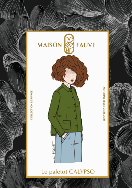 Calypso Jacket Paper Sewing Pattern - Maison Fauve - Simplifi Fabric