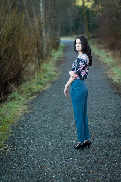 Camas Blouse Womens PDF Sewing Pattern - Thread Theory - Simplifi Fabric