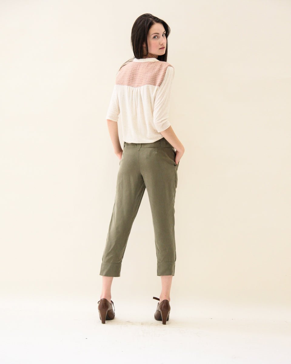 Camas Blouse Womens PDF Sewing Pattern - Thread Theory - Simplifi Fabric