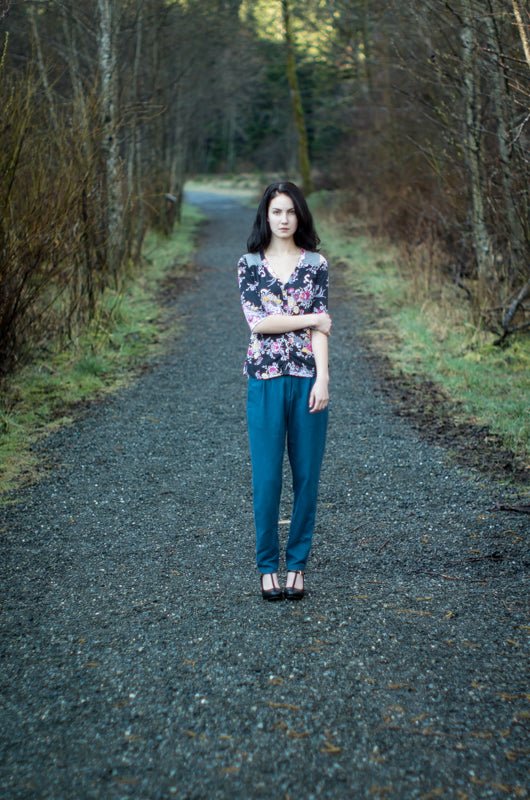 Camas Blouse Womens PDF Sewing Pattern - Thread Theory - Simplifi Fabric