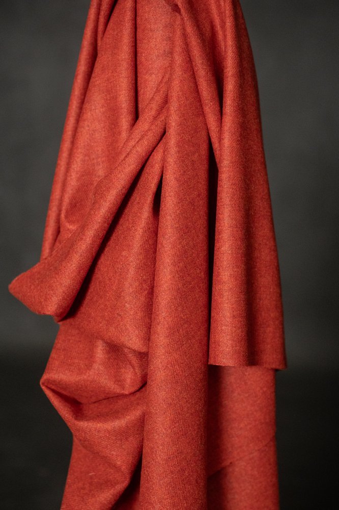 Cameo Red British Wool - Merchant & Mills - Simplifi Fabric