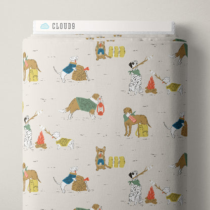 Campfire Companions - Camp Canine - Krissy Mast - Cloud 9 Fabrics - Poplin - Simplifi Fabric
