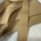20mm Linen Blend Marble Webbing - Japanese Import - Caramel (sold per meter)