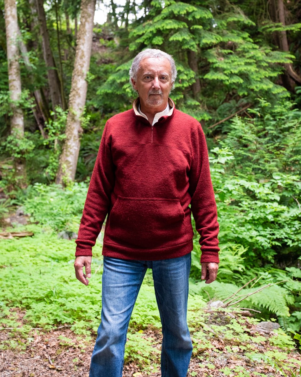 Carmanah Sweater Mens PDF Sewing Pattern - Thread Theory - Simplifi Fabric
