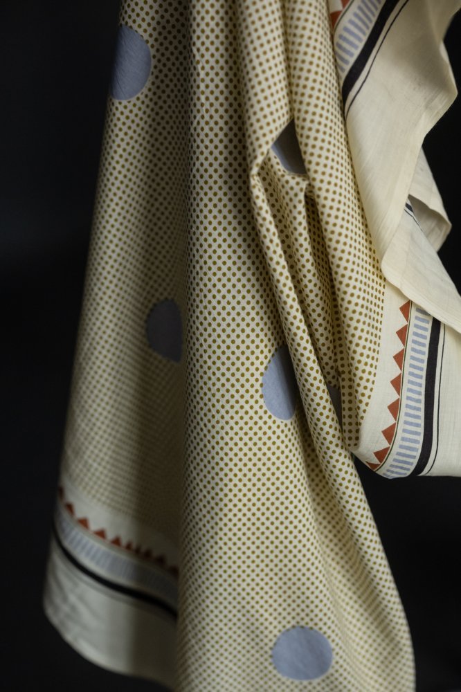Casablanca Spot Indian Screen Print Cotton - Merchant & Mills - Simplifi Fabric