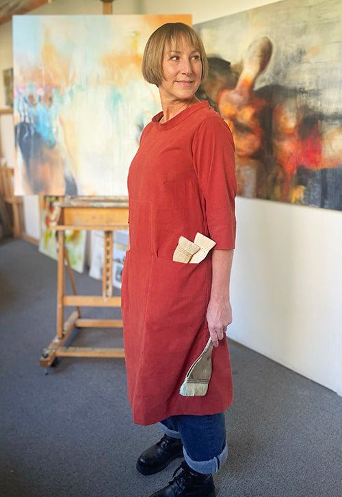 Cassatt Dress - Paper Sewing Pattern - Sew Different - Simplifi Fabric