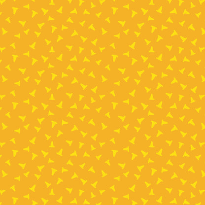 Caution - Yellow - Fire! Fire! Fire! - Loo McNulty - Cloud 9 Fabrics - Poplin - Simplifi Fabric