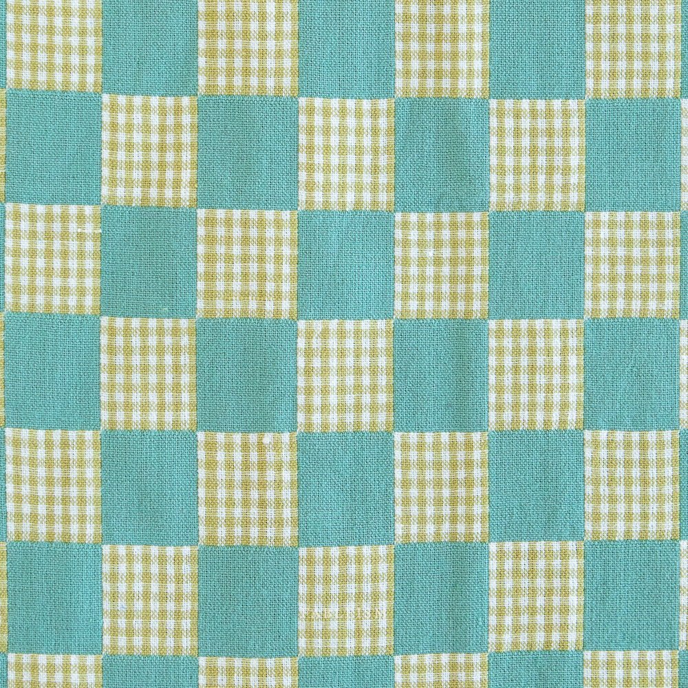 Checkmate - Checkers - Jade - Fableism Supply Co. - Simplifi Fabric